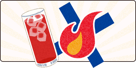 燃えるトマト酢サワー