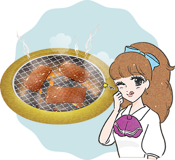 お腹いっぱいでも、焼肉の香りを嗅いだ途端にまた食べたくなる